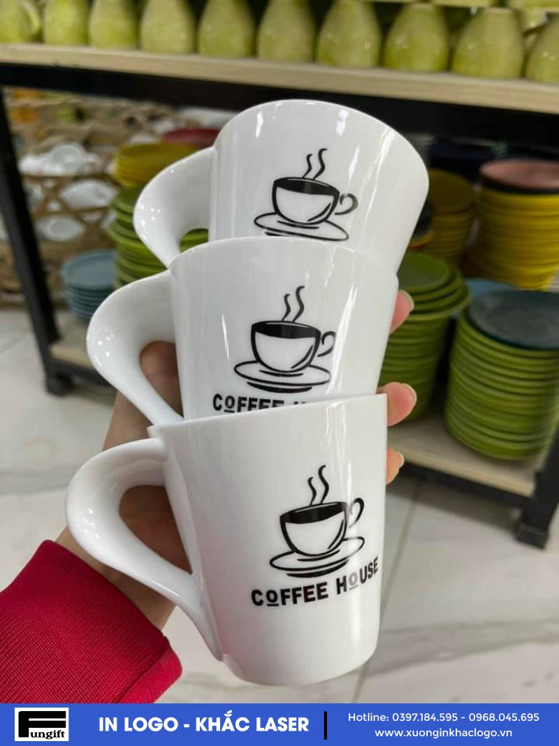 Ly sứ in logo giá rẻ