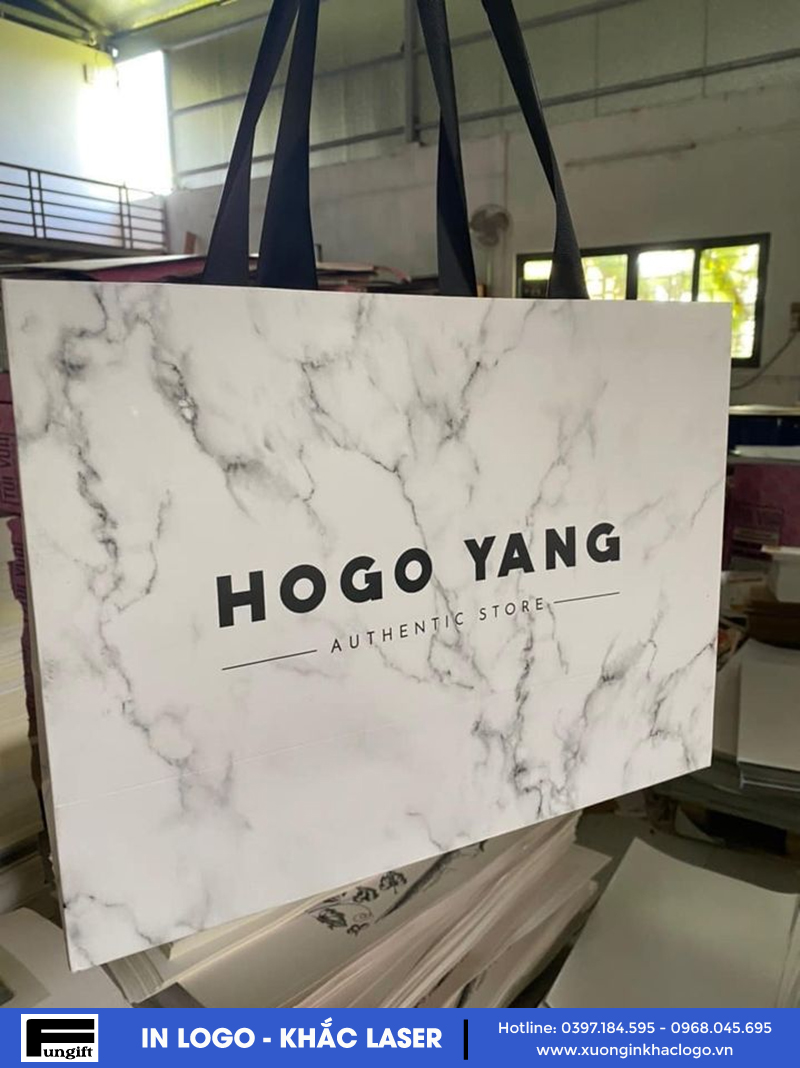 In túi giấy Hồ Chí Minh