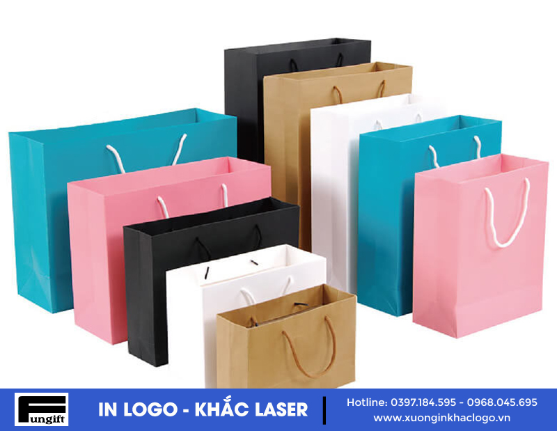 Túi giấy kraft có sẵn