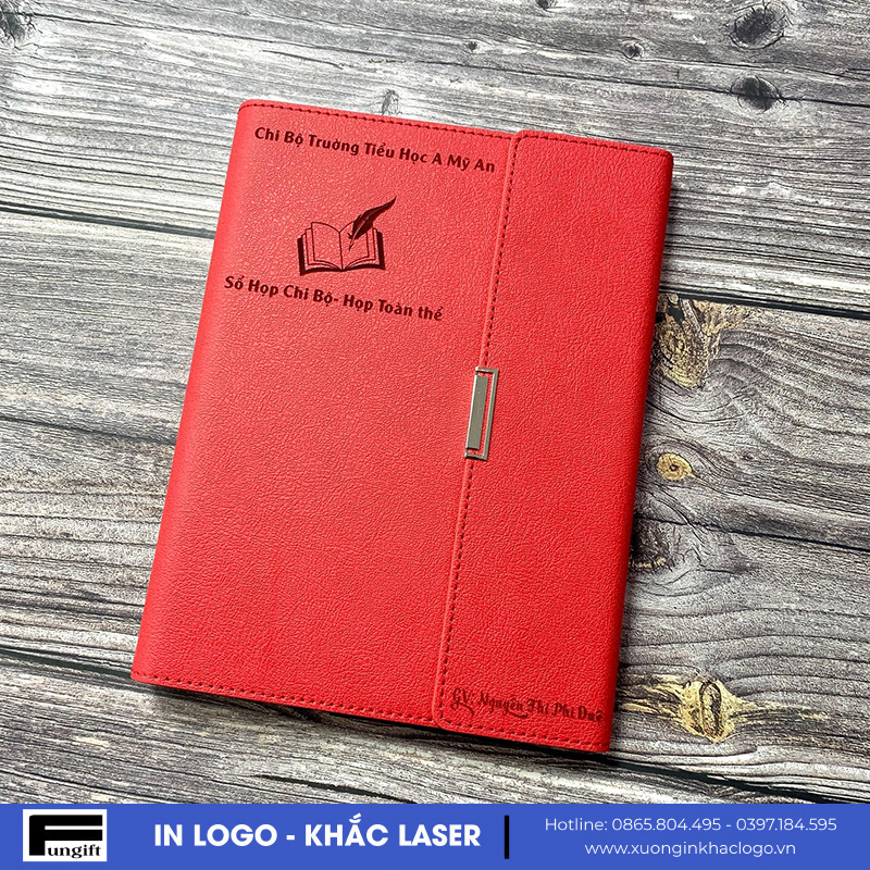 Sổ tay khắc tên