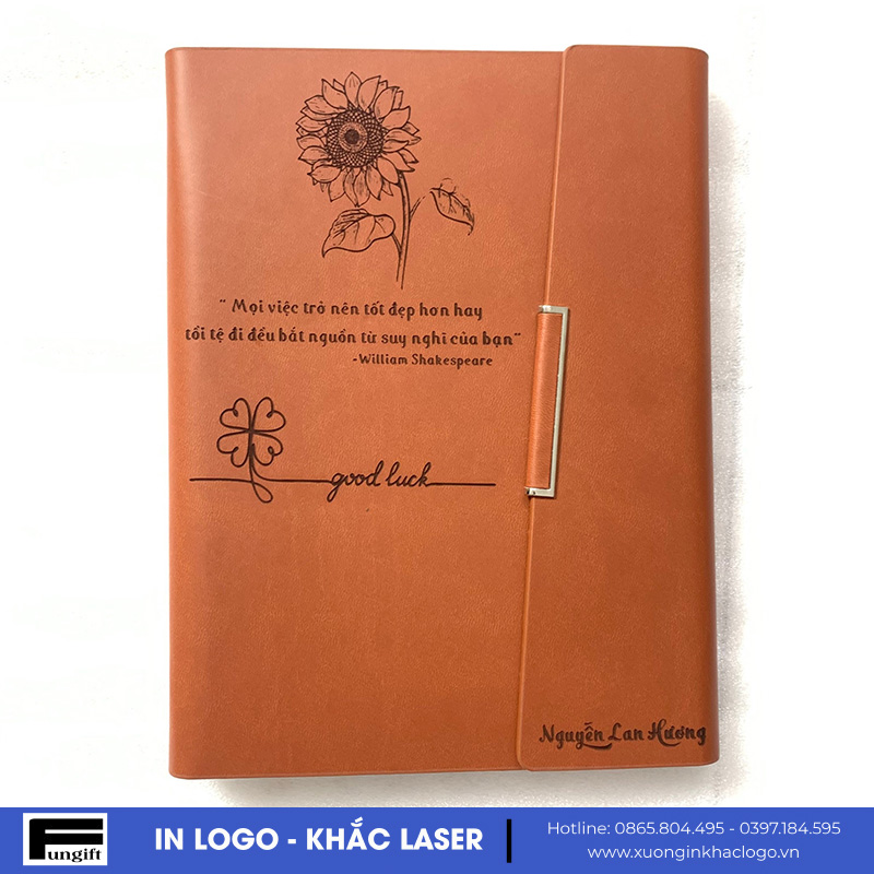 Xưởng sản xuất sổ bìa da