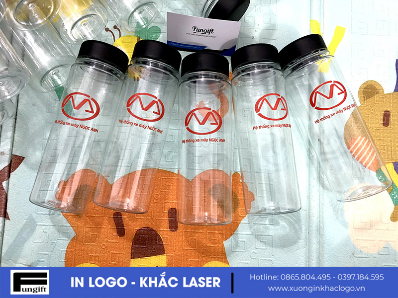 Cung cấp bình nước nhựa My bottle in logo giá rẻ tại Hà Nội