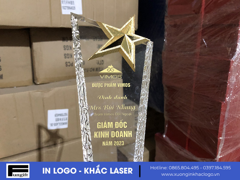 Cúp vinh danh cao cấp