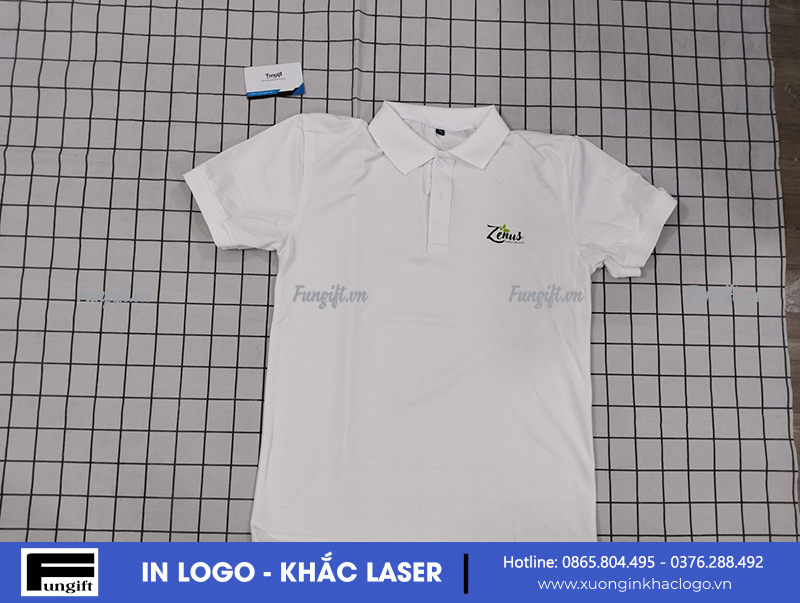 Áo thun in logo theo yêu cầu