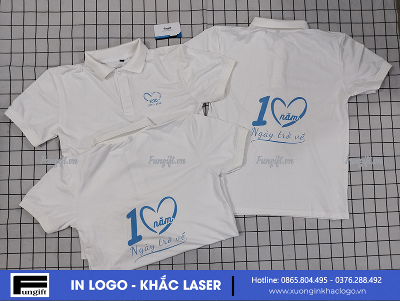 Xưởng in áo thun, áo đồng phục theo yêu cầu lấy ngay