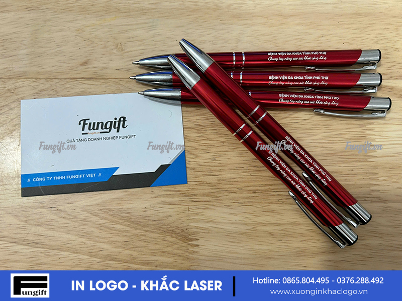 Báo giá khắc bút ký