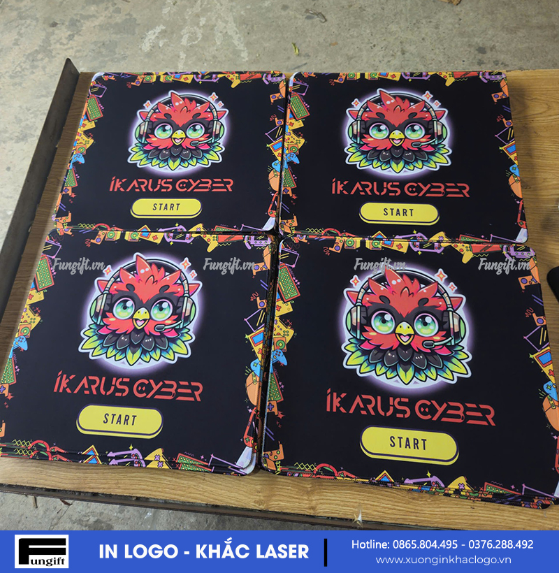 Chuyên in lót chuột số lượng lớn