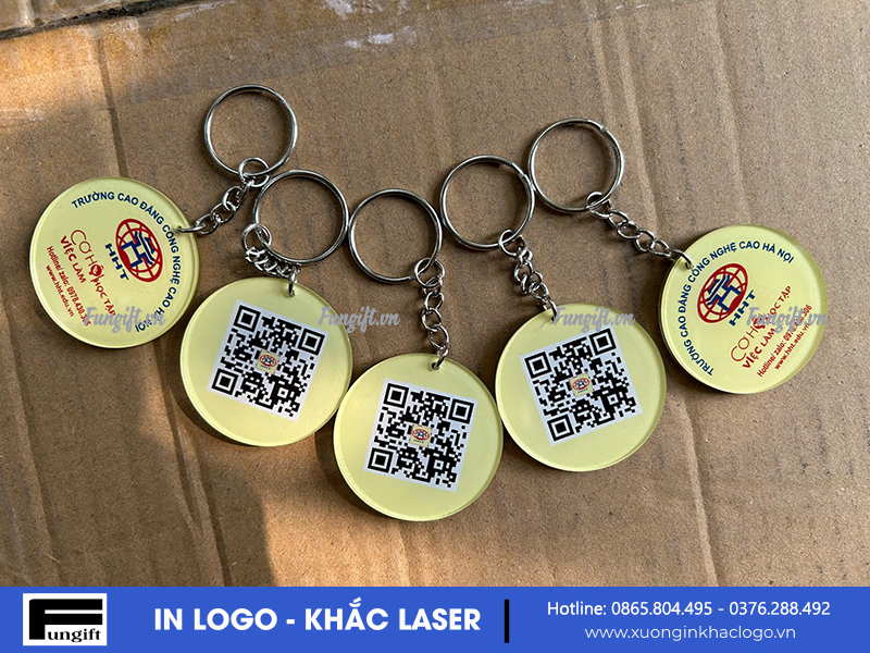 Đặt in móc khóa giá rẻ