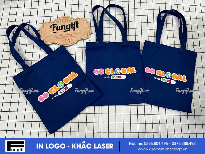 Gia công in túi vải canvas