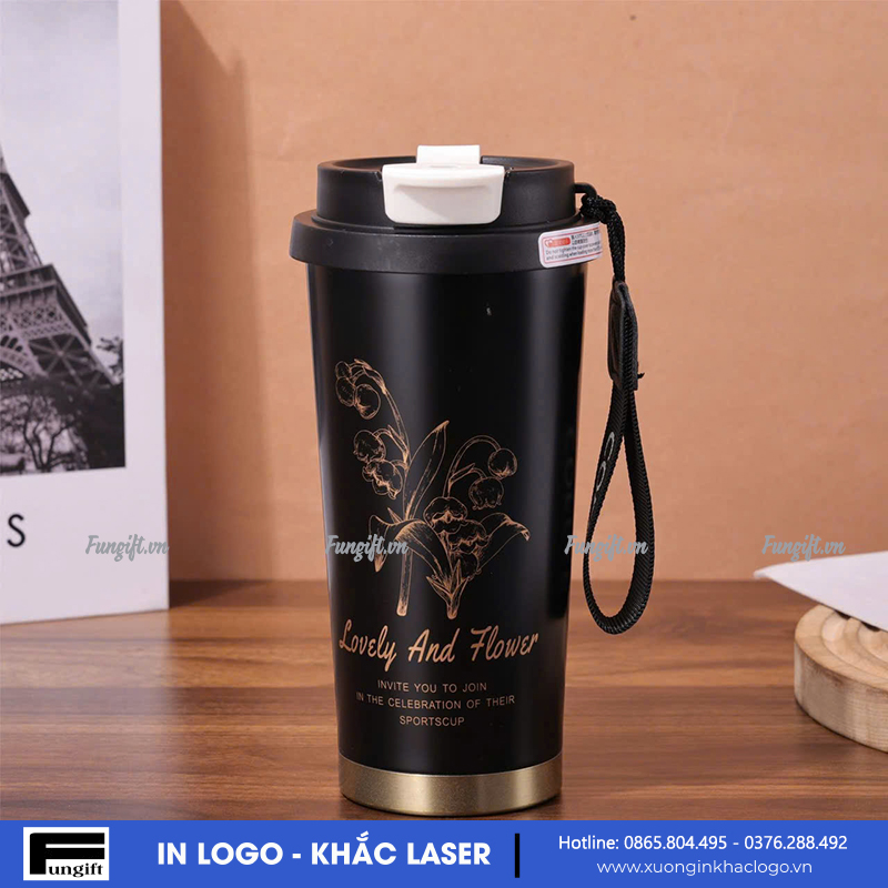 Quà tặng cốc giữ nhiệt in logo