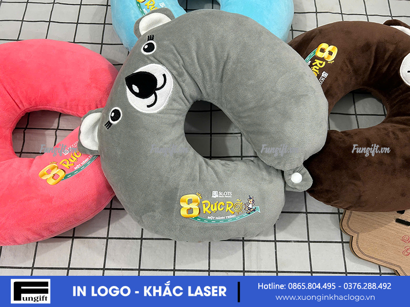 Sỉ lẻ gối chữ U in theo yêu cầu