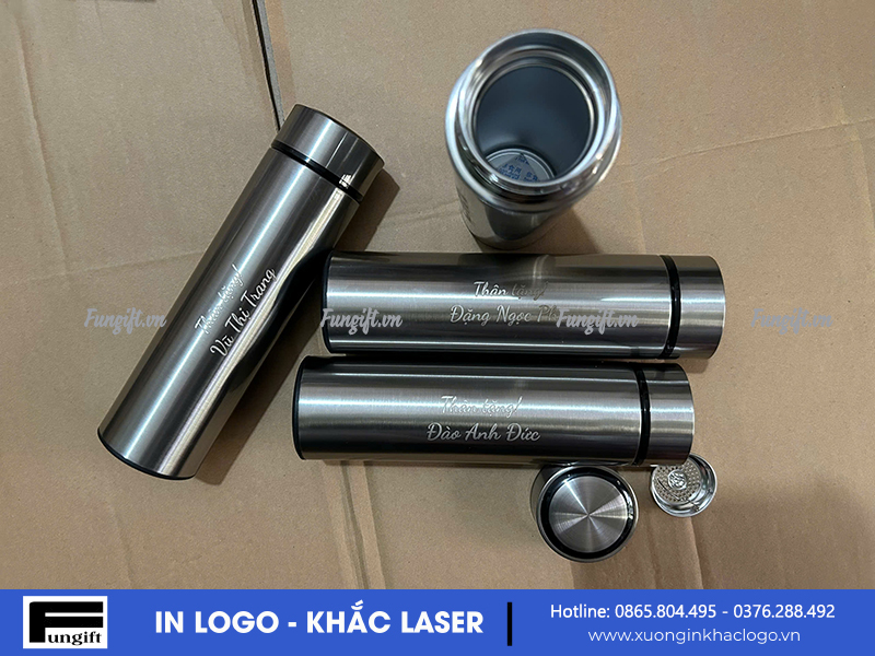 Cung cấp bình giữ nhiệt khắc tên