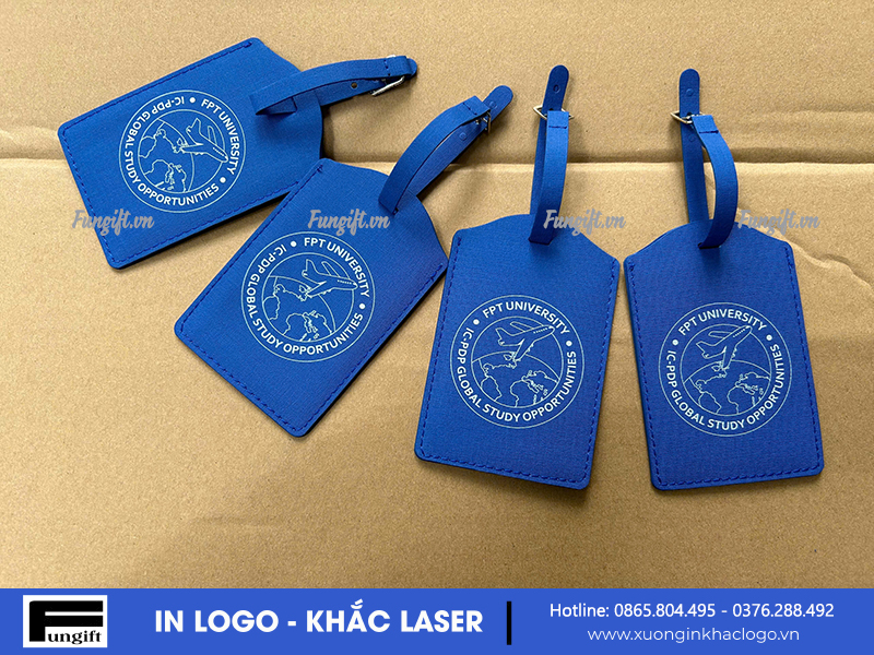 In logo lên tag hành lý