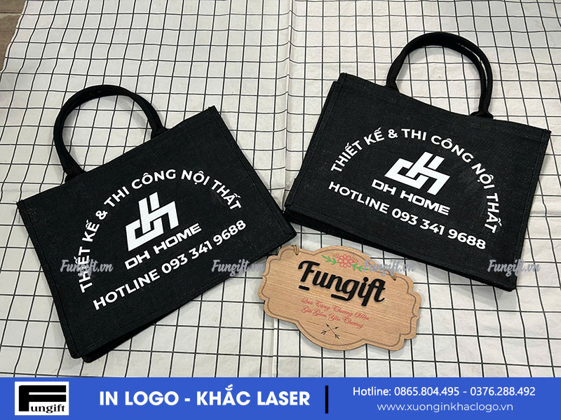 In logo túi vải giá rẻ