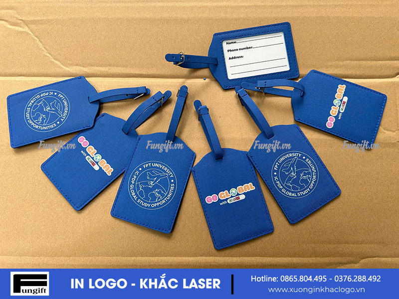 Xưởng in logo tag hành lý