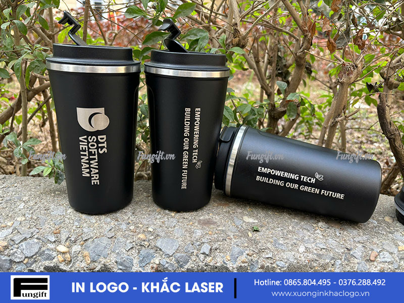 Sẵn hàng cốc coffee khắc logo