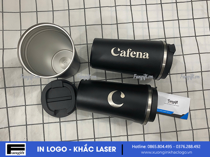 Cốc coffee giữ nhiệt khắc tên