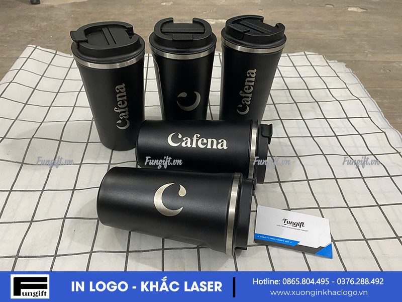 Công nghệ khắc chữ lên cốc cafe