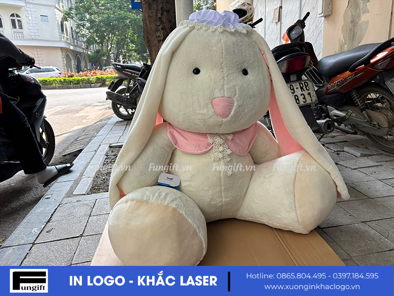 Mẫu thỏ bông 160cm may tại xưởng