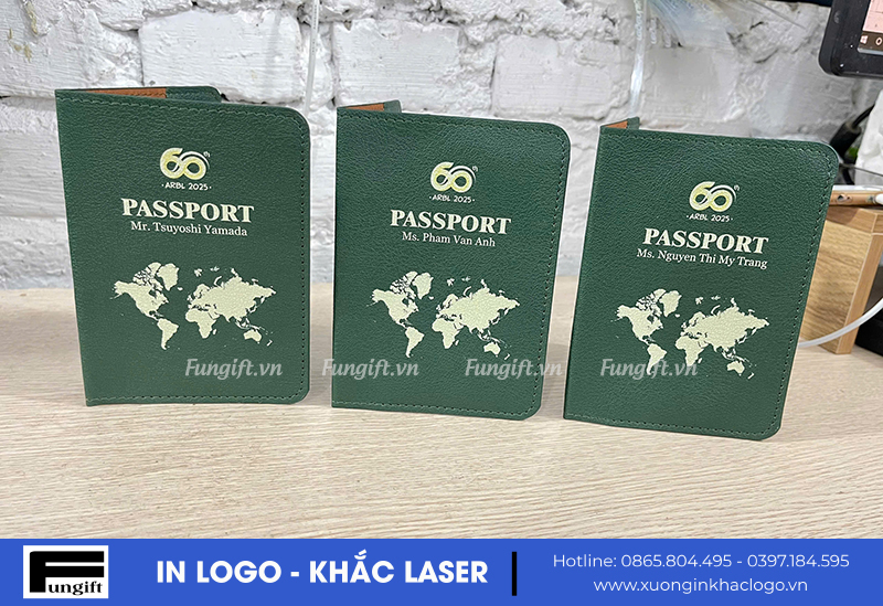 Ví đựng passport quà tặng