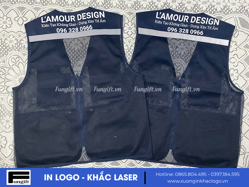 Áo gile lưới phản quang