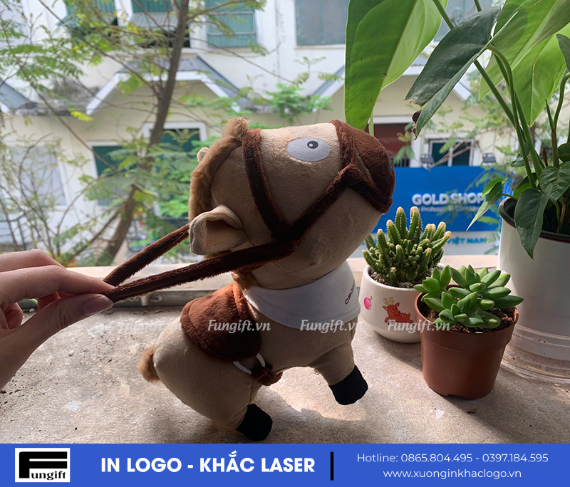 Làm gấu bông thương hiệu cho doanh nghiệp