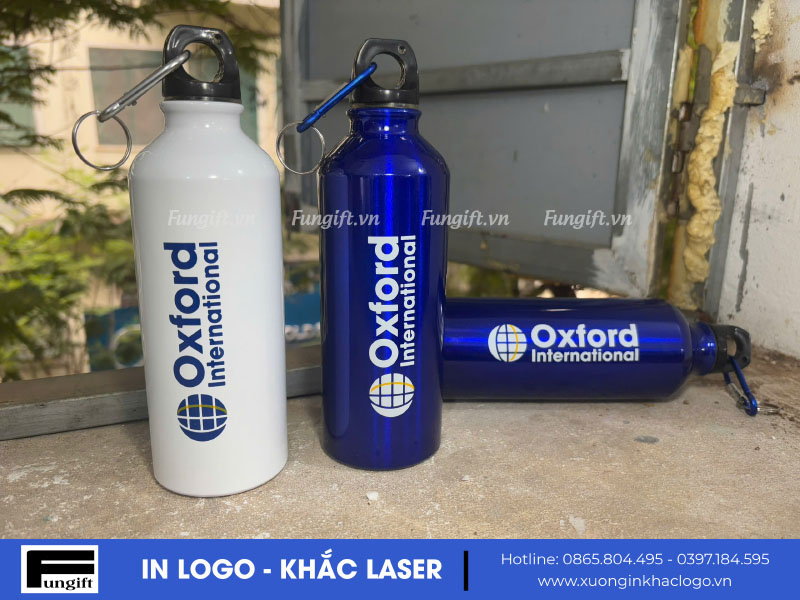 Bình đựng nước quà tặng khách du lịch phòng tập gym thể thao