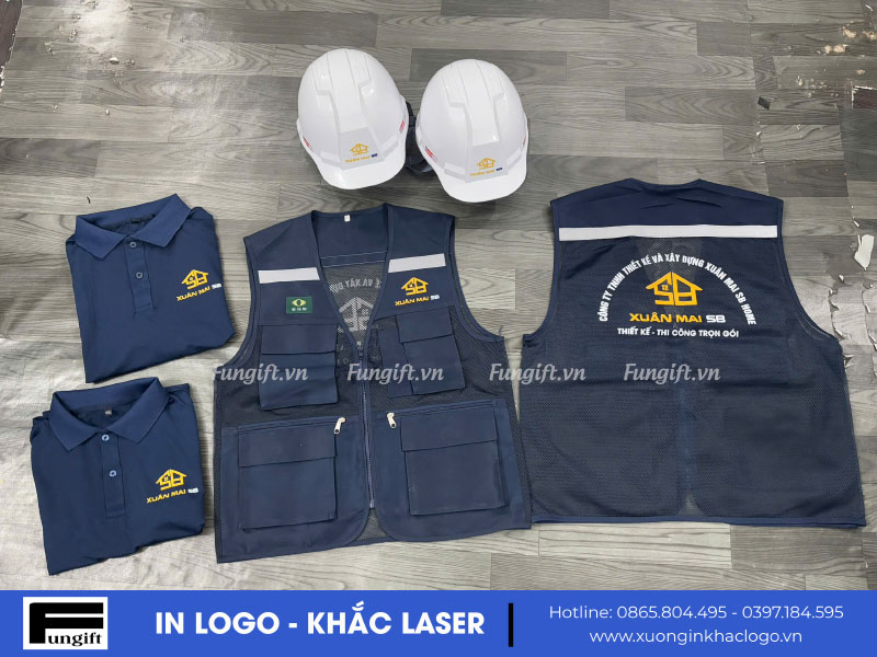 In logo áo phản quang lưới