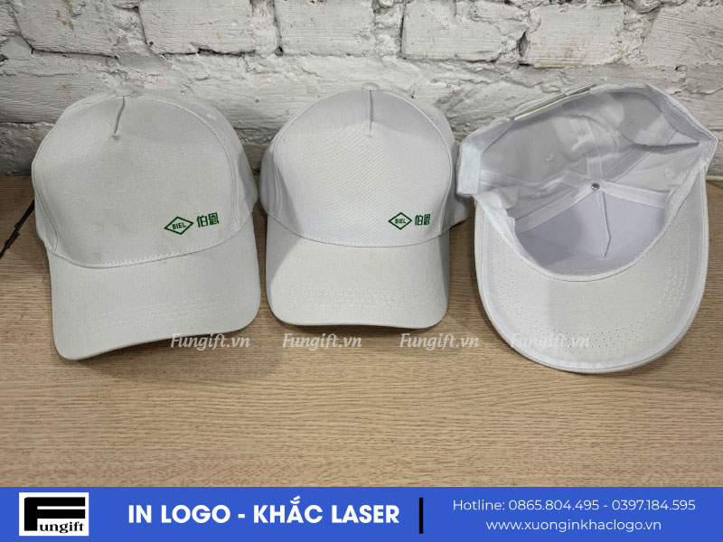 May nón kết, mũ lưỡi trai giá rẻ Hà Nội