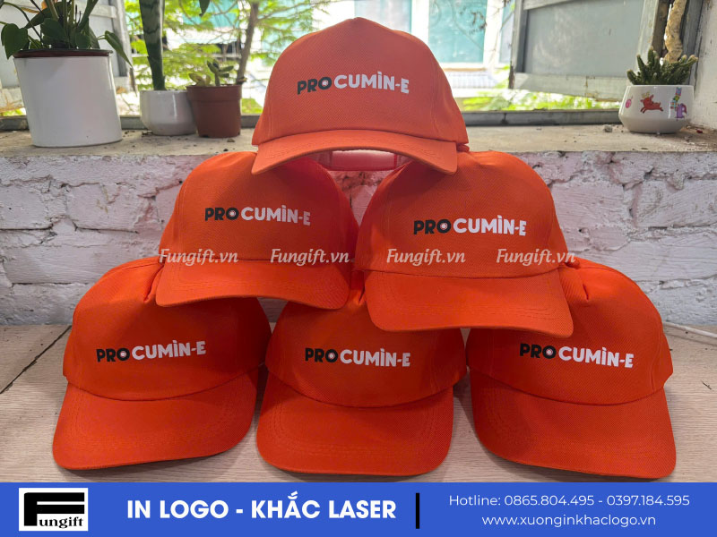 Quà tặng mũ kết nam nữ in logo
