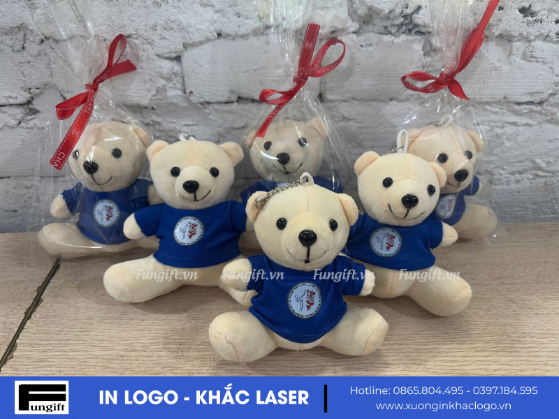 Móc khoá gấu bông giá rẻ