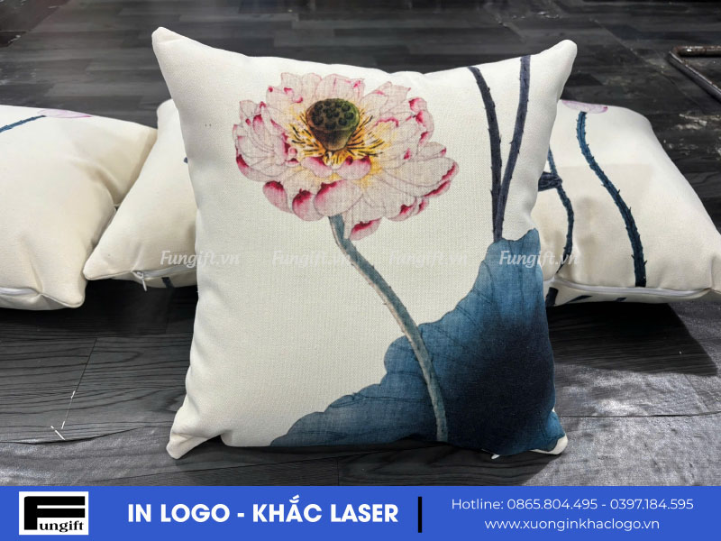 Mua gối tựa lưng sofa in họa tiết