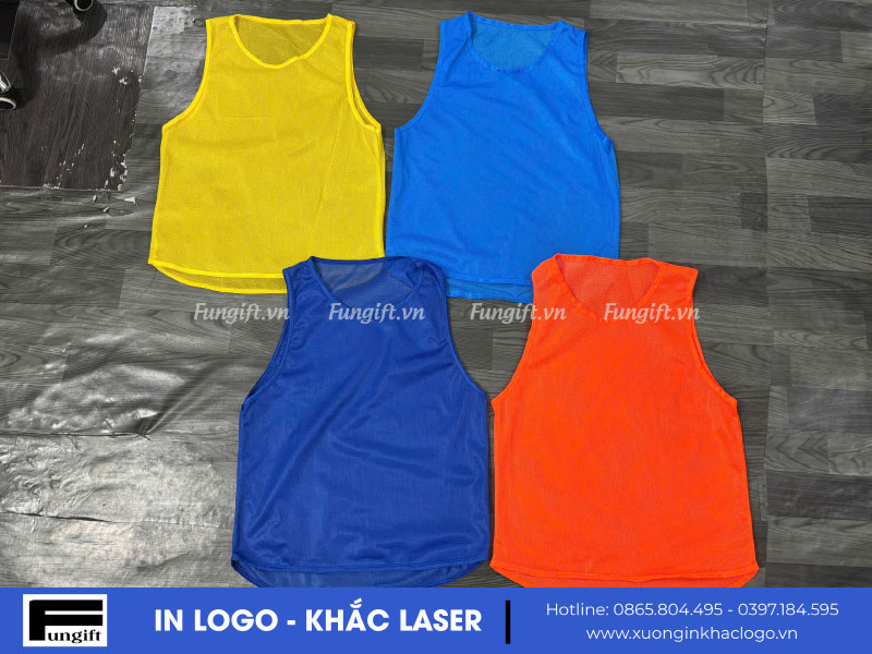 Áo bib bóng đá tập chiến thuật nhiều màu giá rẻ