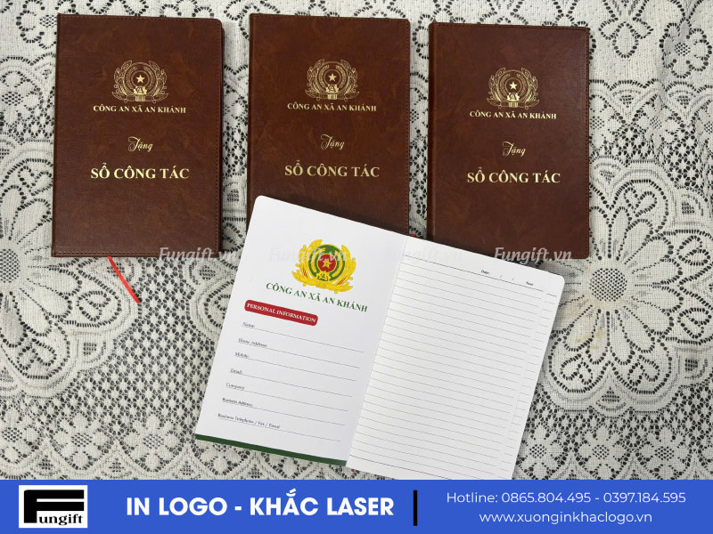 In sổ bìa da cao cấp theo yêu cầu giá rẻ tận xưởng