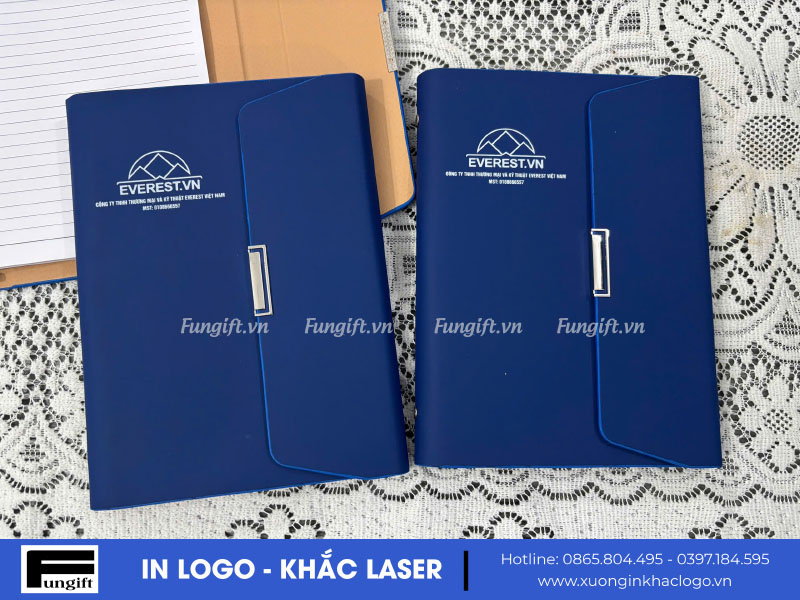 Đặt hàng sổ da in số lượng lớn