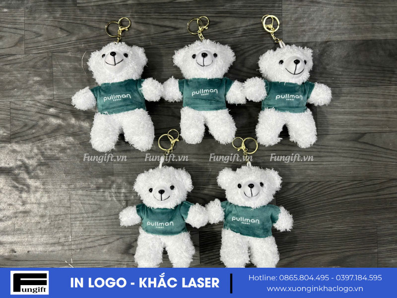 Phụ kiện gấu móc khóa in theo yêu cầu